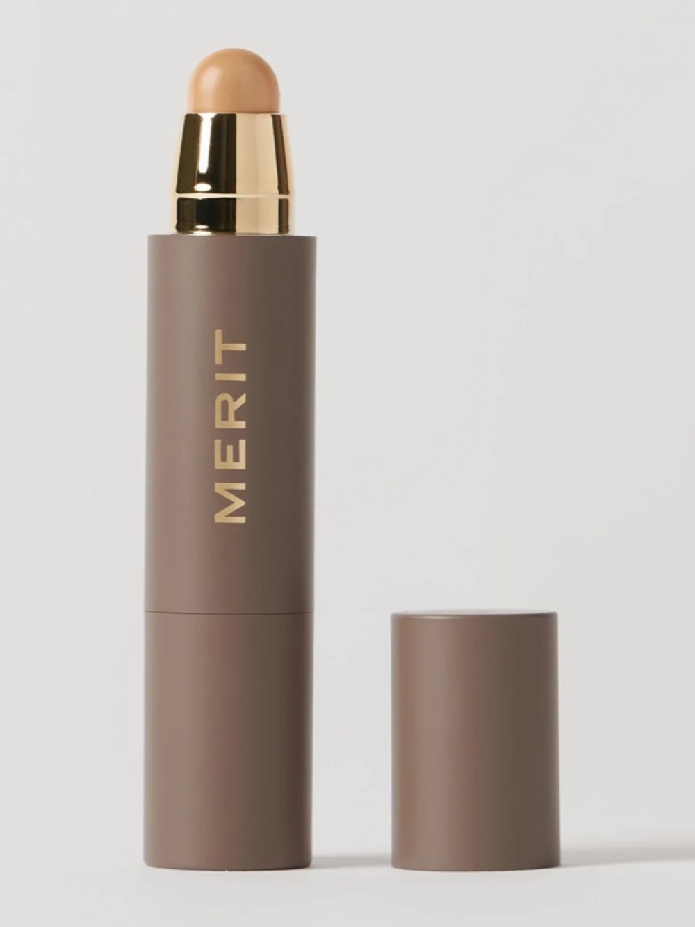MERIT The Minimalist Perfecting Complexion Stick – Suede (Medium Cool Olive)
